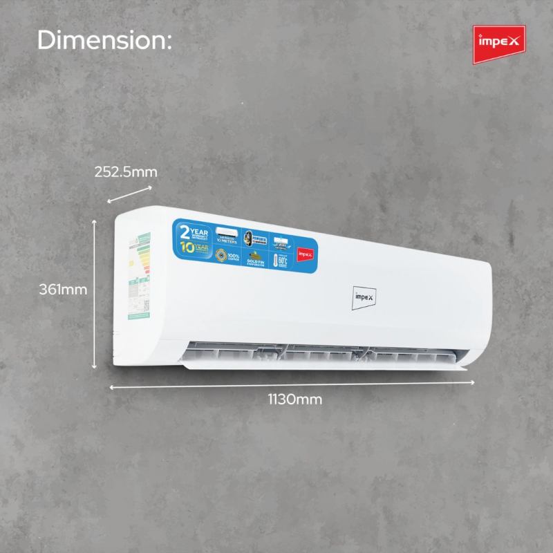 IMPEX SPLIT AC 2TON | IM24S3CCSA