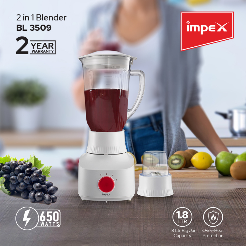 Impex 2 in 1 Blender | BL 3509