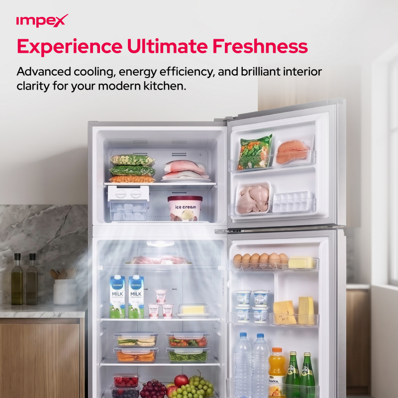 Impex 270L No Frost Inverter Refrigerator | IRF 250 S
