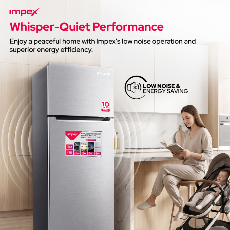 Impex 458L No Frost Inverter Refrigerator |  IRF 420 SS