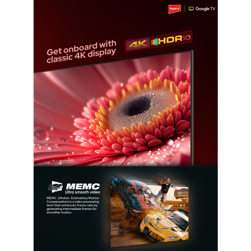 65" UHD evoQ Google TV |evoQ 65S4RLC2
