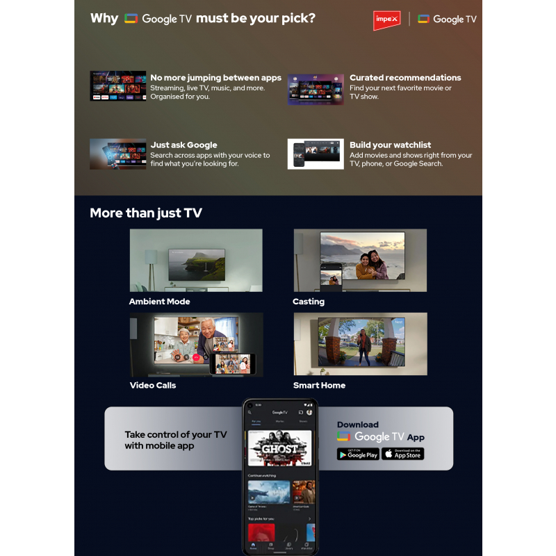 65" UHD evoQ Google TV |evoQ 65S4RLC2