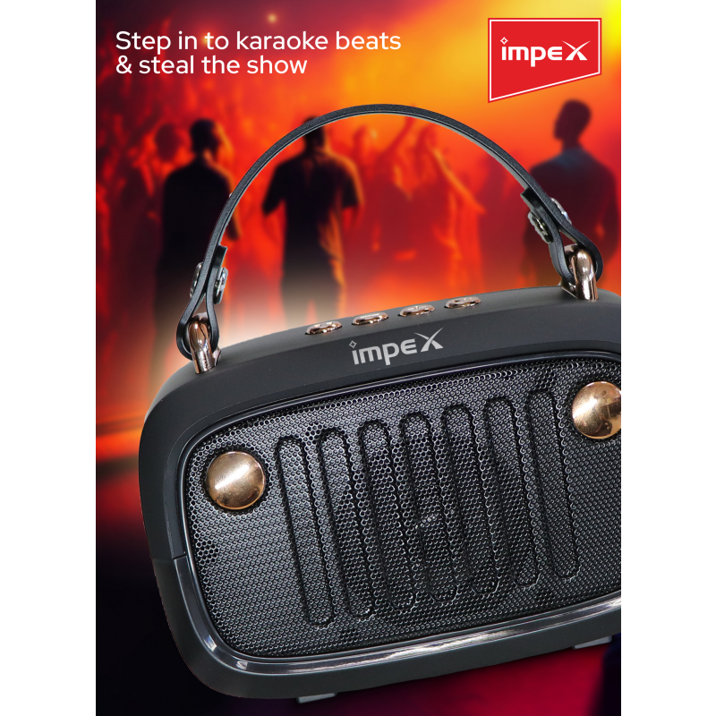 Impex Portable Bluetooth Karaoke Speaker | KM 1301