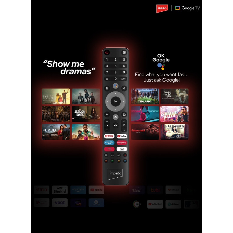55 UHD evoQ Google TV | evoQ 55 UHD Google TV