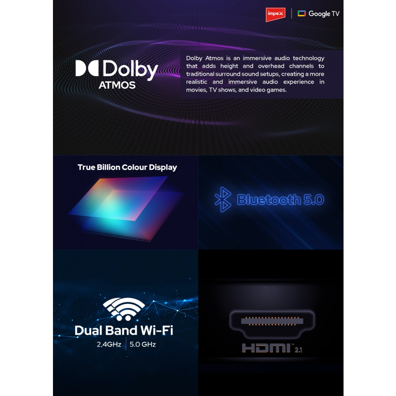 55 UHD evoQ Google TV | evoQ 55 UHD Google TV