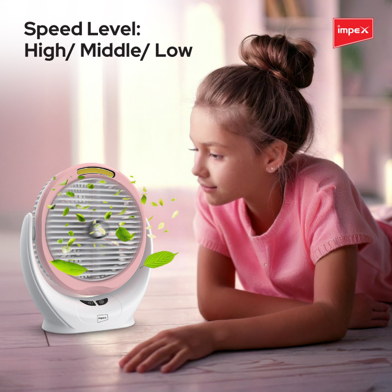 Impex 6" Rechargeable Fan | Breeze D6
