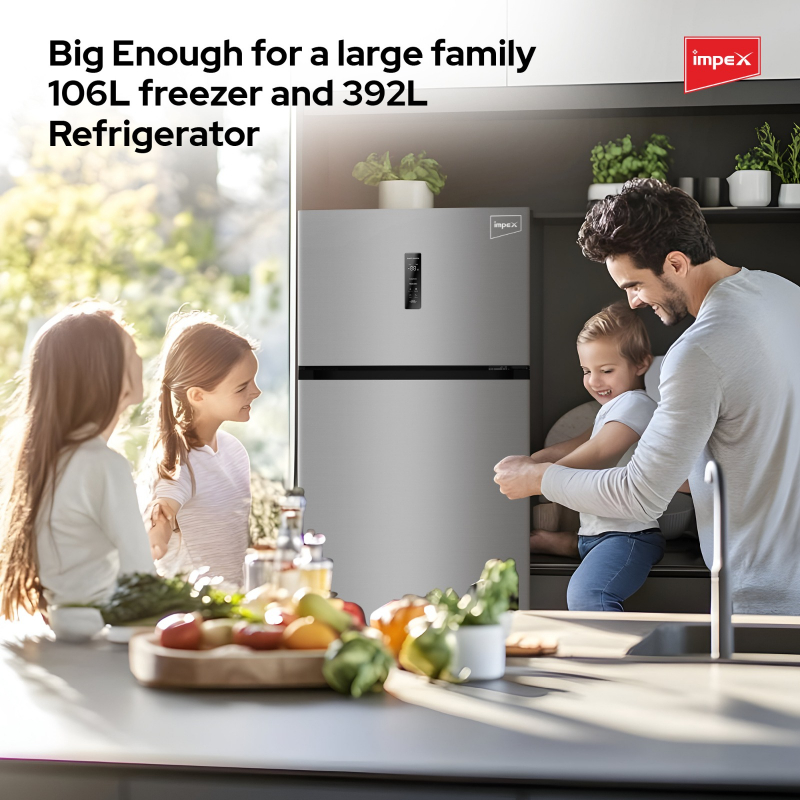 Impex Double Door Inverter Refrigerator | IRF520SS