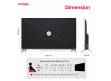 Impex 65" google TV | evoQ 65S4QLC2R120